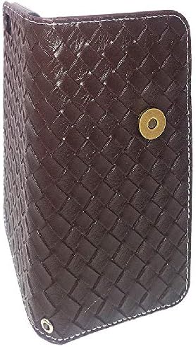 Arvostus PU Dark Brown Leather Wallet Case for iPhone 7, Leather Flip Case with Card Holder for iPhone 8, Protective Closure, Credit Card and Cash Pocket, All Necessary Cutouts, Full Access to Ports
