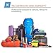 MOUNTAINTOP 70L Internal Frame Backpack Camping Backpacking Hiking Backpack for Men Women with Rain Cover,Sky Blue