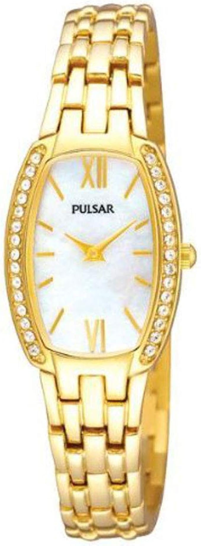 Pulsar PTA494 Women's Wrist Watch Gold Amazon.co.uk Watches