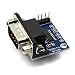 DZS Elec RS232 DB9 Male Serial Port to TTL Converter MAX3232 Root Module Connector MCU Programme Mobile Root Vehicle Examine and Repair Converter primary