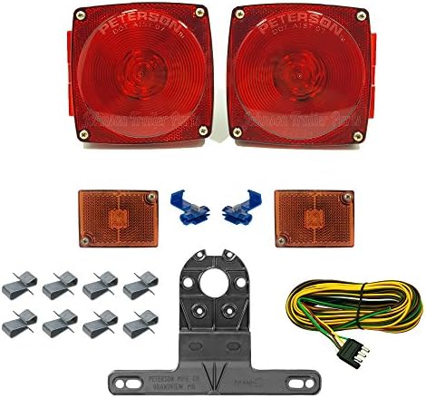 Peterson ManufacturingTrailer Light Kit | Tail Light Kit - Under 80" | Proudly Made in the USA