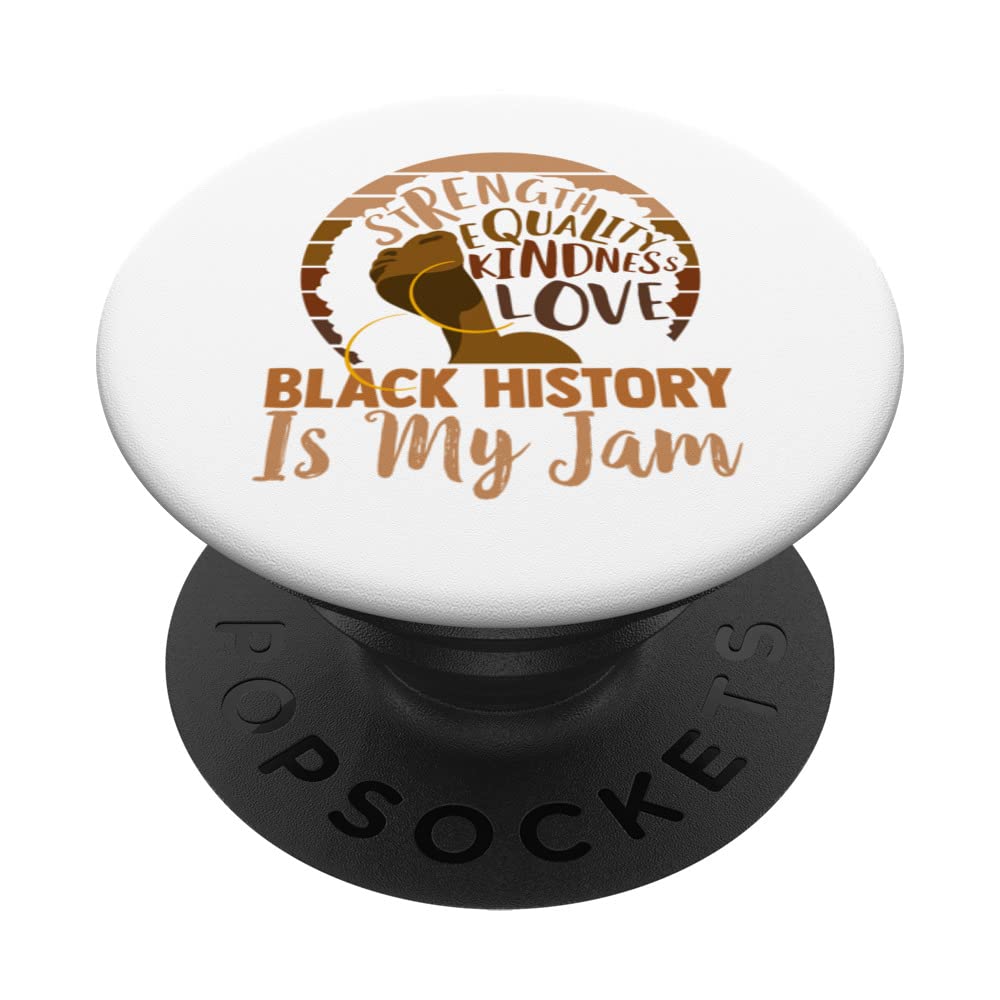Black History Is My Jam PopSockets Swappable PopGrip