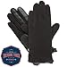 isotoner Women’s Stretch Fleece Touchscreen Texting Cold Weather Gloves with Warm, Soft Lining