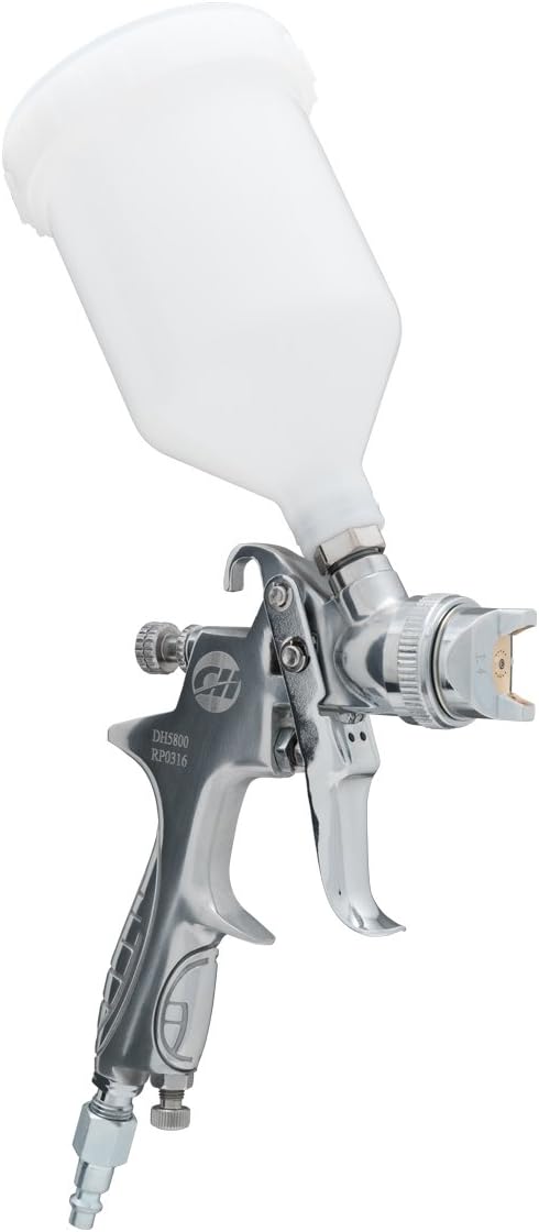 Campbell Hausfeld General Purpose HVLP Paint Spray Gun - Gravity Feed Paint Gun - 