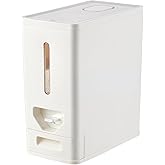 UFORU 22-25 LB Rice Dispenser,Airtight Rice Container with Built-In Drawer | 11KG,BPA-Free Pantry Storage for Rice,Cereal,Beans and Dry Food,Sealed Lid Helps Protect Contents From Moisture