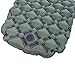 Bigfoot Outdoor Ultra-Compact Airlite Backpacking Air Mattress w/ Cell Technology - Super Comfortable - Perfect for Lightweight Backpacking - Free Repair Kit Included (Grey)
