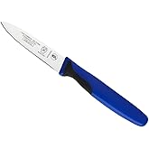 Mercer Culinary Millennia Colors 3-Inch Slim Paring Knife, Blue