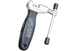 Steel Bicycle Chain Splitter Tool for Effortless Chain Repairs, Ergonomic Design for Comfortable Use
