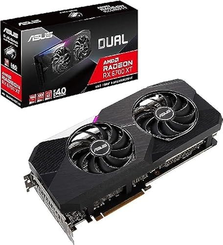 ASUS Dual AMD Radeon RX 6700 XT Standard Edition Gaming Graphics