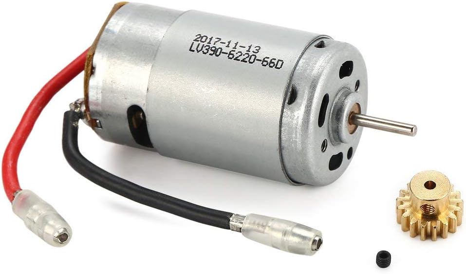 1/18 RC Car Brushed Motor A949-32 for Wltoys Off-Road Buggy A949 A959 A969 A979 K929 Spare Parts Accessory Components&(Color:Silver)