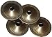 Wevez 2 Pairs Golden Finger Cymbals Zills