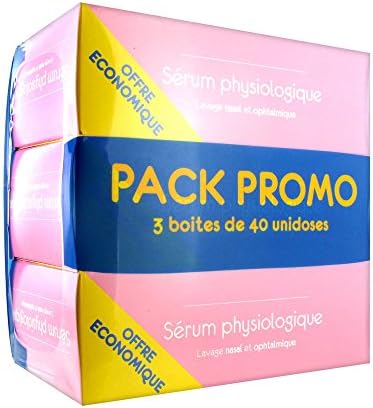 Gifrer Physiologica Physiological Serum 40 x 5ml Batch of 3