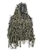 North Mountain Gear Hybrid Ghillie Suit for Men - Lightweight Hunting Camouflage - Woodland Green - Airsoft Sniper Clothing