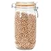 Le Parfait French Glass Canning Jar with 85mm Gasket and Lid Bundle Variety Kit - .5 Liter, .75 Liter, 1 Liter & 1.5 Liter (Variety Pack)