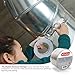XFasten Aluminum Foil Tape for Ductwork 1 Inch x 55 Yards 3-Pack (495 Feet) 3.6mil Heavy Duty Dryer Vent Foil and Seal HVAC Tape for Ducts, High Temp