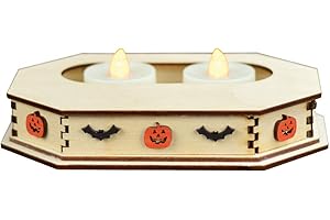 Ginger Cottages Tealight Display - Spooky (Lg) Ornaments for Christmas Tree