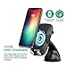 Wireless Car Charger, Auckly Qi Fast Wireless Car Charger Air Vent Car Mount and Suction Cup Mount for Samsung Galaxy S8 Plus S8 S7 S7 Edge Note 5, Standard Charger for iPhone X,iPhone 8/ 8 Plus