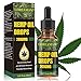 Hemp Oil Drops,100% Natural Extract - for Pain and Inflammation Relief, Reduces Stress and Anxiety, Provides Restful Sleep,Helps with Skin & Heart Health,Vegan Friendly