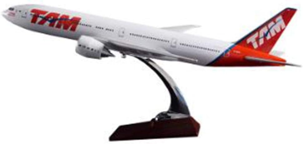 Model 47Cm Boeing 777 Brazil Tam Aircraft Model Brazil Tianma B777 Resin Airplane Airbus Model Brazil Tam Aviation Airways Collection
