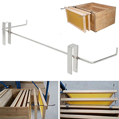 Janolia Beehive Frame Holder, Stainless Steel Beekeeping Frame Lift Support Bracket, Beekeeping Supplies Tool
