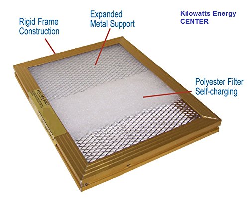 Filterbuy 12x12x1 Merv 11 Pleated Ac Furnace Air Filter