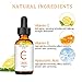 SOSIAY CICI Vitamin C Serum- Vitamin C Serum 20% Vit C with Hyaluronic Acid and Vitamin E - Anti Wrinkle Anti Aging Facial Serum for Face Natural & Organic(30ML)
