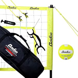 Baden Backyard Volleyball Set with Carrying Bag