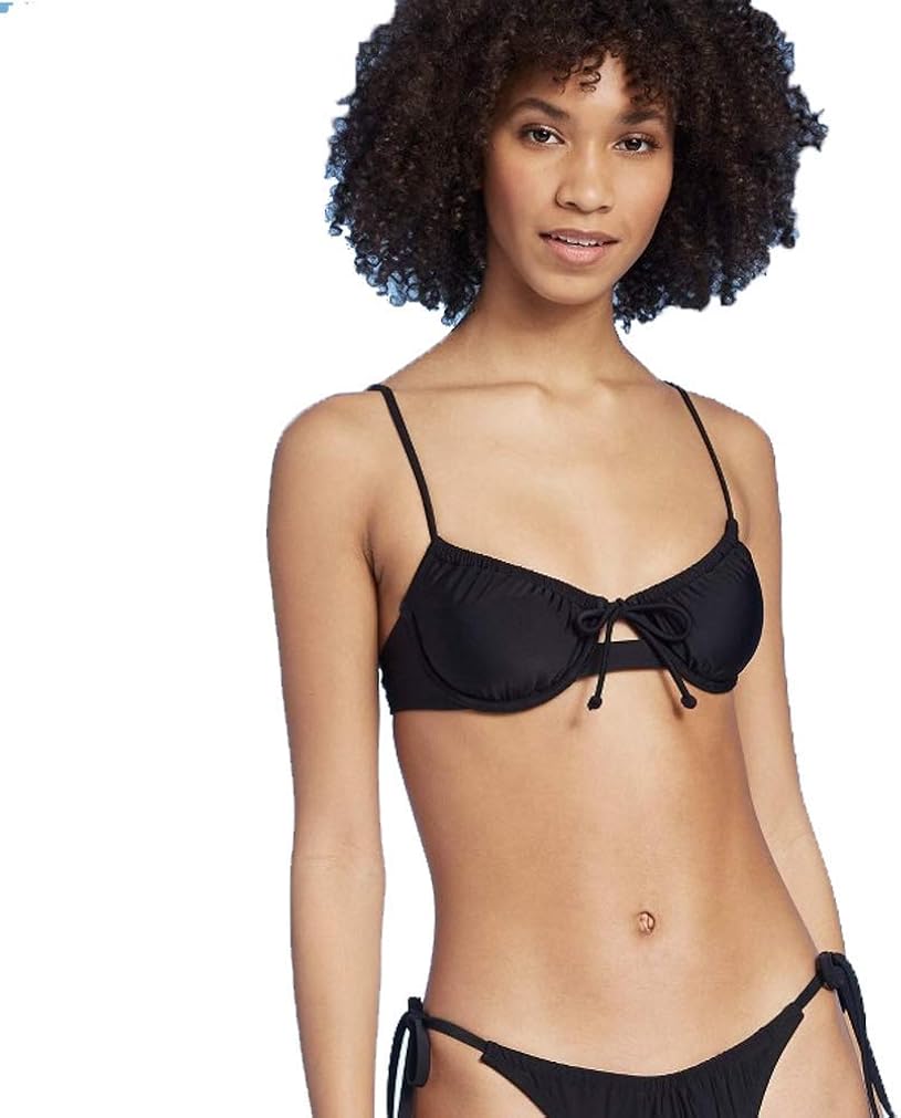 black underwire bikini top