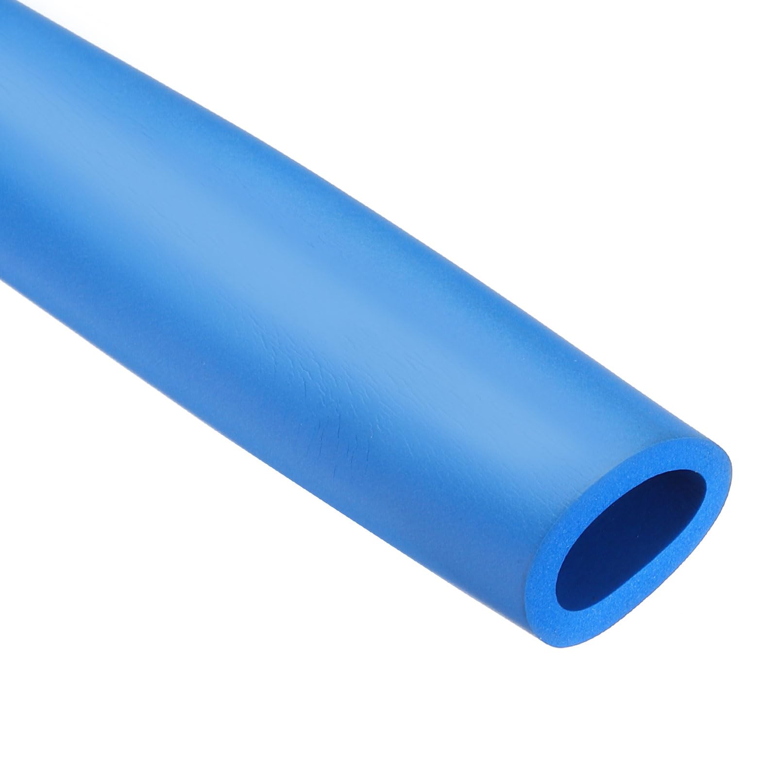 Rebower 22mm ID Pipe Insulation Tubing 5mm Thick Heat Preservation Foam Tube, [for Plumbing Freeze Protection Exercise Handle] - 32mm OD/3ft/Blue