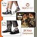 Treat My Feet Plantar Fasciitis Socks Foot Sleeve & Compression Socks: Plantar Fasciitis Relief - Ankle & Arch Support & Women - Fit Guaranteed XL