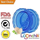 Loonchik® Garlic Crusher Twister Mincer, Nuts Crusher, Fruits Crusher, Carrot Crusher, no BPA, only approved materials, very strong and reliable