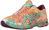 ASICS Women's Gel-Noosa Tri 11 Running Shoe, Flash Coral/Spring Bud/Sun, 7.5 M US