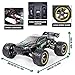 GPTOYS RC Truck 33MPH 2.4GHz 2WD Off Road Water-Resistant Monster Remote Control Car, 1/12 Scale - 3.0 Version (Green#1)