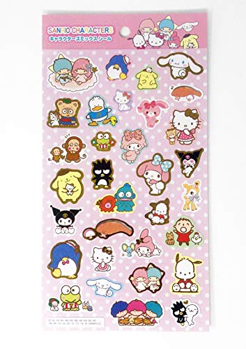 Sanrio Characters Stickers Sheet Japan Special