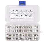100pcs 5x20mm Glass Fuses Fast-blow 0.2A 0.5A 1A 2A 5A 8A 10A 15A 20A 30A for Car Motorbike Boat with Plastic Box , Quick Blow Tube Fuses