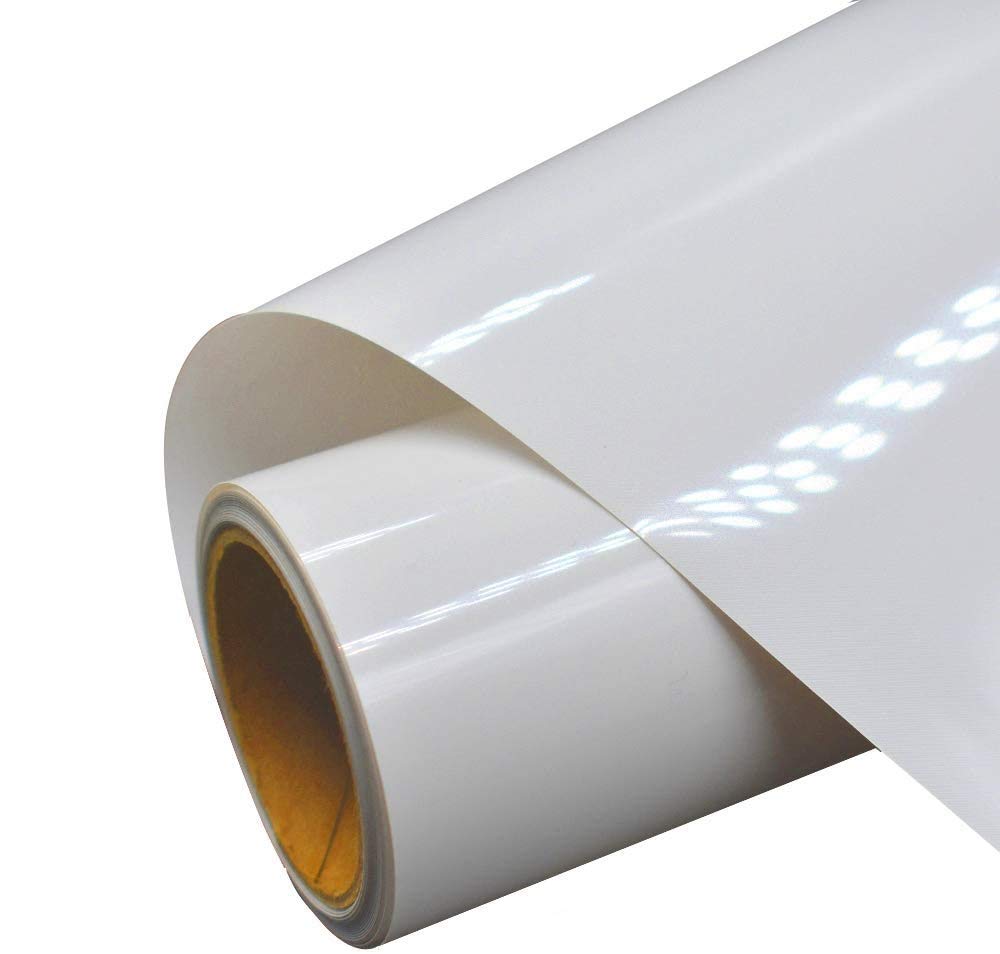 Heat Transfer Vinyl HTV for TShirts 12 Inches by 8 Feet (White