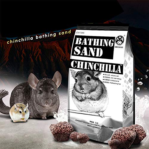 Gerbil Sand Chinchilla Bath Dust Hamster Bathing Sand Pure Pumice Dust