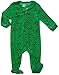 Leveret Boys Girls Footed Fleece Christmas Children Pajama (Size 6M-5 Years)