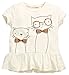 Fiream Little Girls Summer Lovely Cotton T Shirt(Cat,24M)