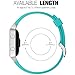 Fitbit Blaze Bands, SKYLET 2 Pack Silicone Replacement Accessories Wristband with Steel Frame for Fitbit Blaze Smart Watch Bands (No Tracker) (2PC: Light Purple&Teal+2 Frames)