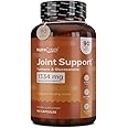 NutraCreek Joint Support | Turmeric and Glucosamine Supplement with BioPerine to Support Healthy Joints Naturally. Also Contains Ginger, Chondroitin and Boswellia | 180 Capsules