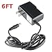 6FT Extra Long Android TV Box AC Power Adapter DC 5V 2A/2000mah 5.5mm Tip Wall Charger Adaptor Cable Cord Plug FITS ONLY G-Box Q MXIII MXQ M8 Mini M8S II M8S+ T95X T95N T95M T95Z T95 H96 Pro Plus