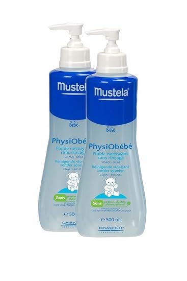 mustela no rinse cleansing water 500ml