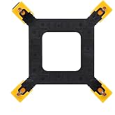 ECKDZMY Universal CPU Cooler Backplate Kit for Intel LGA 1151 1700 1851 1366 Sockets, Plastic Motherboard Mounting Bracket, Upgrade Replacement Base Plate for PC Air &amp; Liquid Coolers