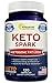 Keto Spark - Supplement for Weight Loss (120 Capsules) - Pills Approved for The Ketogenic & Paleo Diet - Helps Stay in Ketosis, Increase Energy & Focus - Caffeine & Ketones for Women & Men