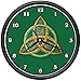 SignMission Celtic Trinity Knot Wall Clock, 10 in Diameter, Made from Durable Materials, Symbol of Irish Scottish Culture Tradition Gift