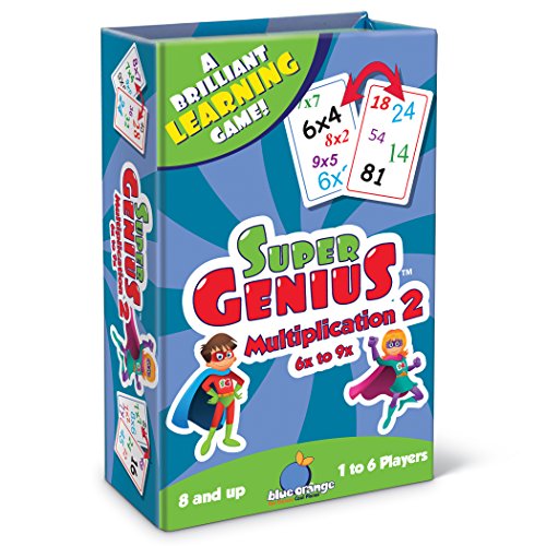 Super Genius - Multiplication 2 Card Game