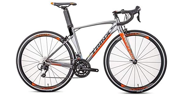 light aluminium road bike