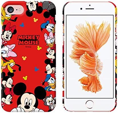 Amazon Iphone6 Plus Iphone6s Plus 共用 ケース カバー ディズニー ミッキーとフレンズ パターン バンパー型 スリム ハード ケース 日本国内から発送 Disney Mickey Friends Pattern S1 Slim Hard Bumper Case アイフォン6plus 6splus スマホケース