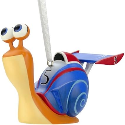Disney Turbo Christmas Tree Ornament Resin Snail Amazon Co Uk Kitchen Home
